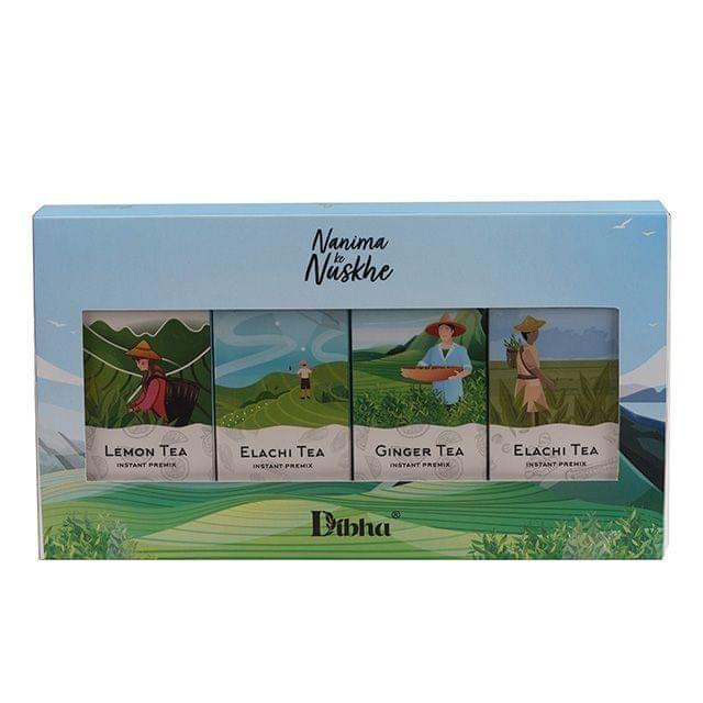 DIBHA - Instant Tea Mix Combo 360g (Set of 4)
