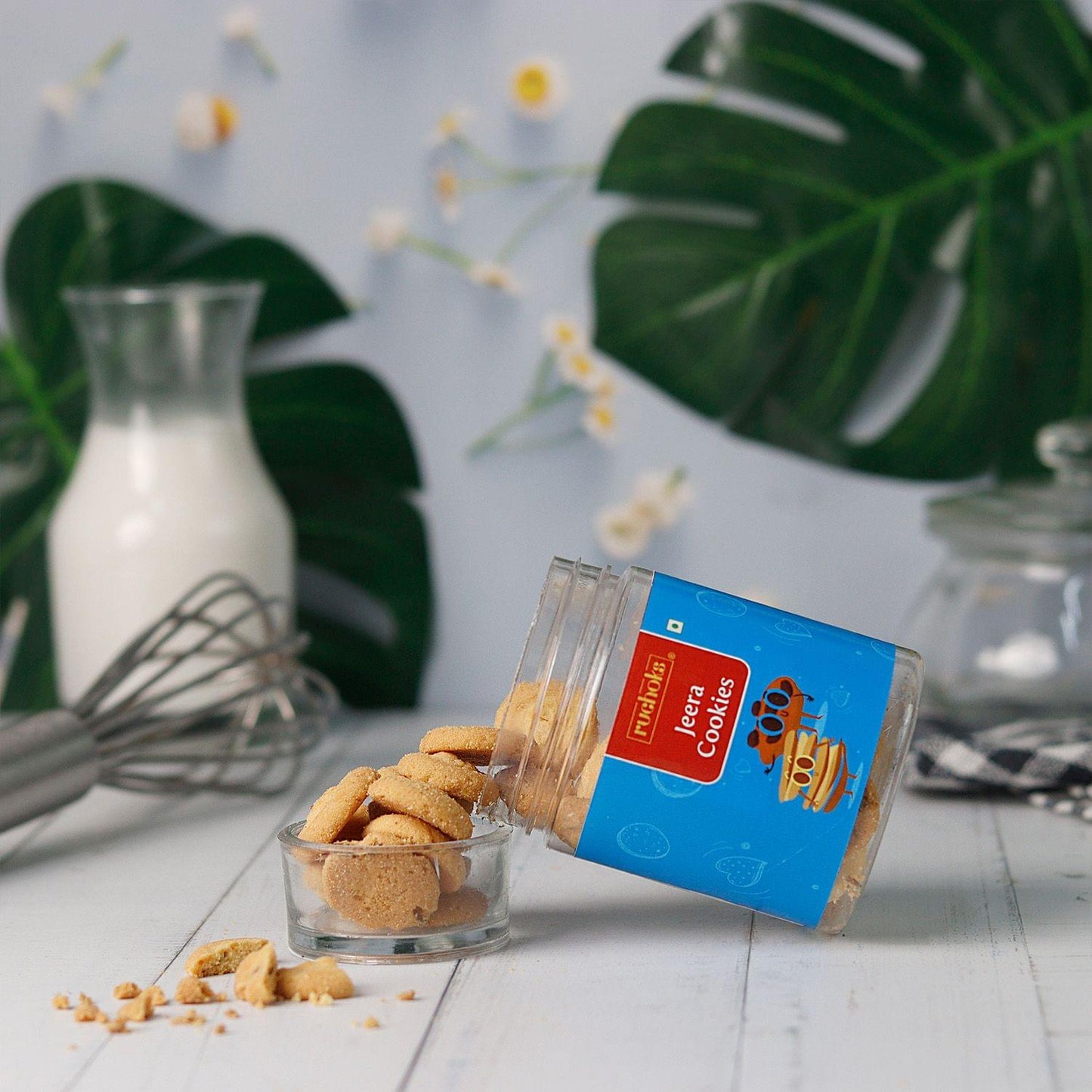 DIBHA RUCHOKS - Jeera Cookies 70g (100% Pure, Crispy, Crunchy, and Perfect for snacking)