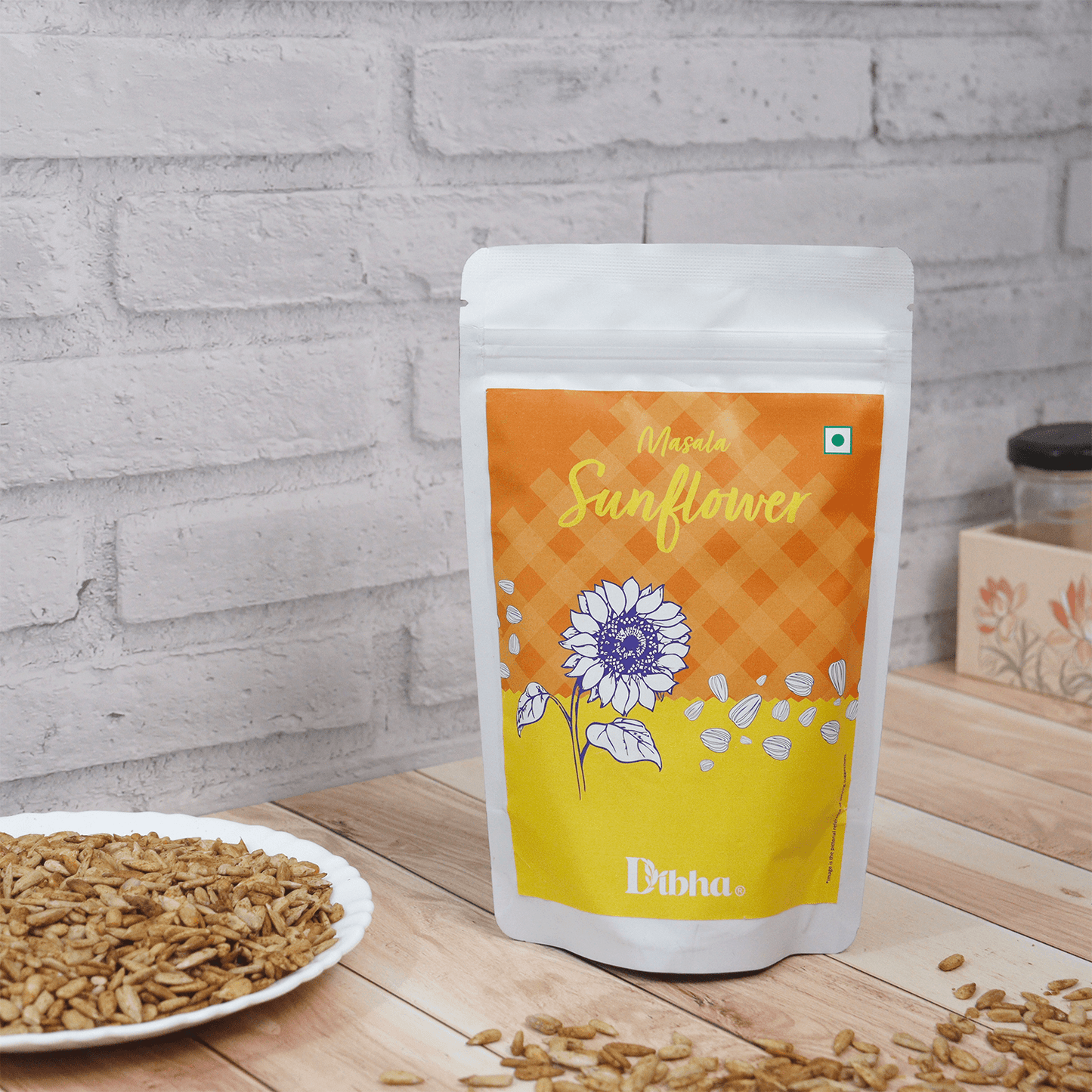 DIBHA - HONEST SNACKING Masala Sunflower Seeds 200(Rich in Protein & Fiber)
