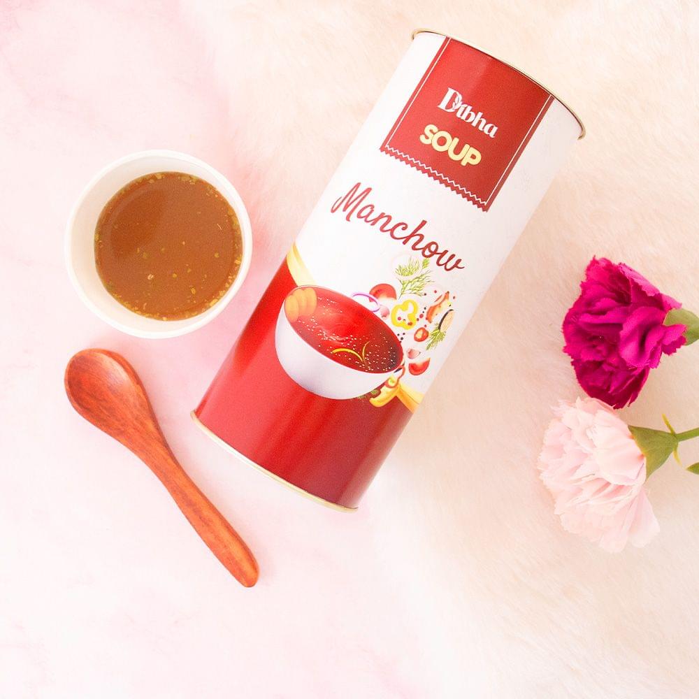 DIBHA - Instant Manchow Soup 50g (Ready to Drink Instant Soup Cups)
