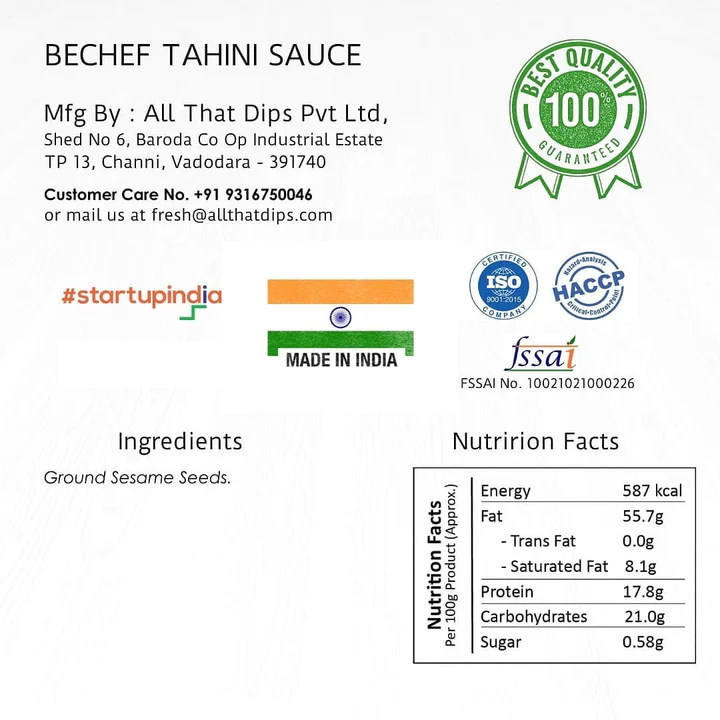 All That Dips - Tahini