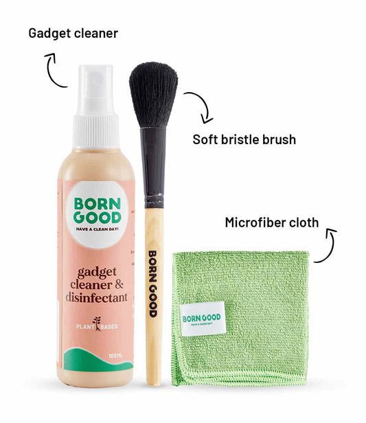 Born Good Plant-based Gadget Cleaner & Disinfectant Kit