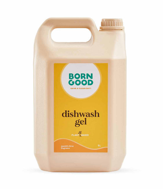 Born Good Plant-based Dishwash Gel -  5 L Can