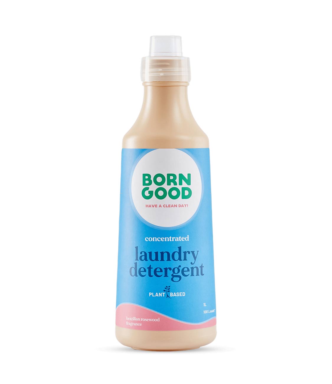 Born Good Plant-based Concentrated Laundry Detergent -  1 L Bottle