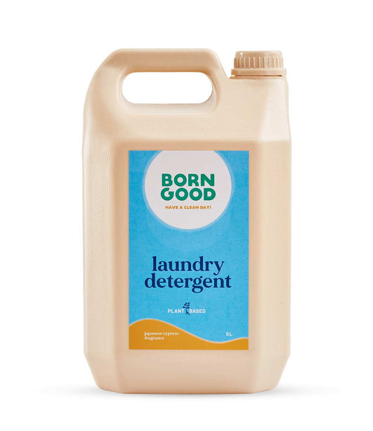 Born Good Plant-based Fragrance Laundry Detergent (Japanese Cypress) - 5 L Can
