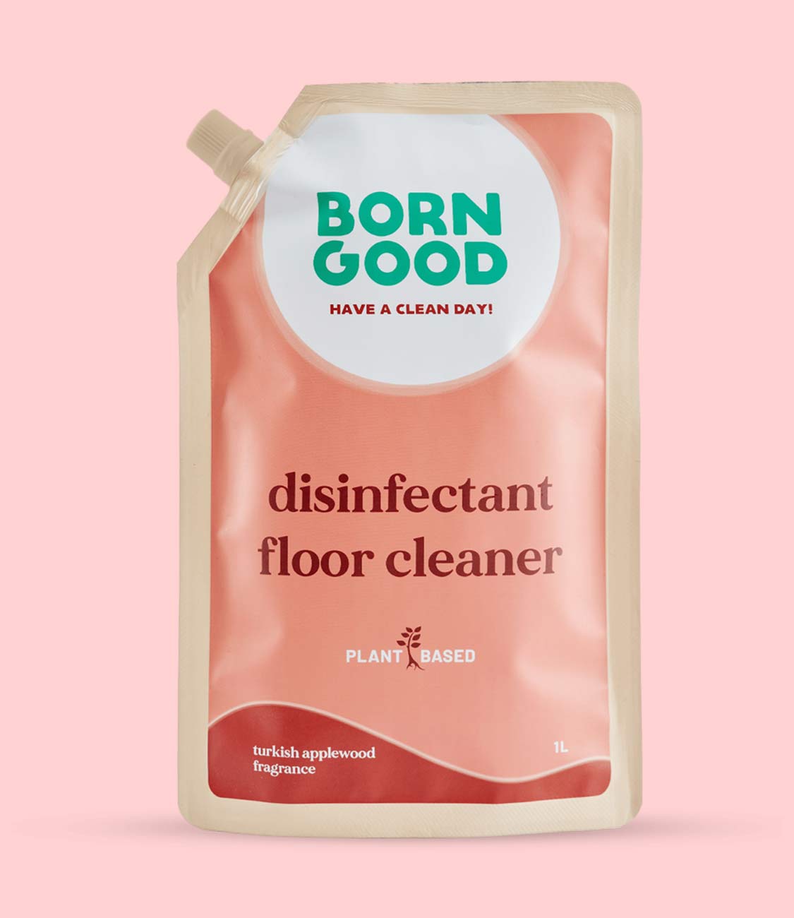 Born Good Plant-based Disinfectant Floor Cleaner - 1 L Refill