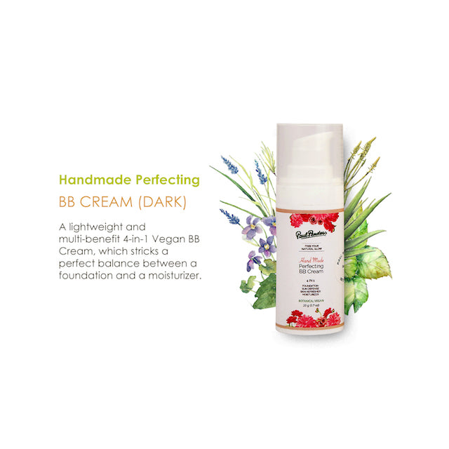 Paul Penders Hand Made Perfecting BB Cream | Free Your Natural Glow 4 IN 1 Vegan Special Care BB Cream - Dark 20g