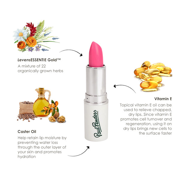 Paul Penders Hand Made Natural Cream Lipstick For A Natural Look | Moisture Rich Colour - Sish 4g