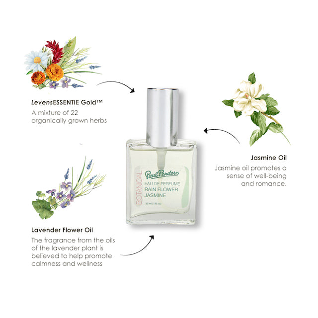 Paul Penders Eau De Perfume Rain Flower (Jasmine Delicate Scents) | Beautiful Jasmine Notes 30ml