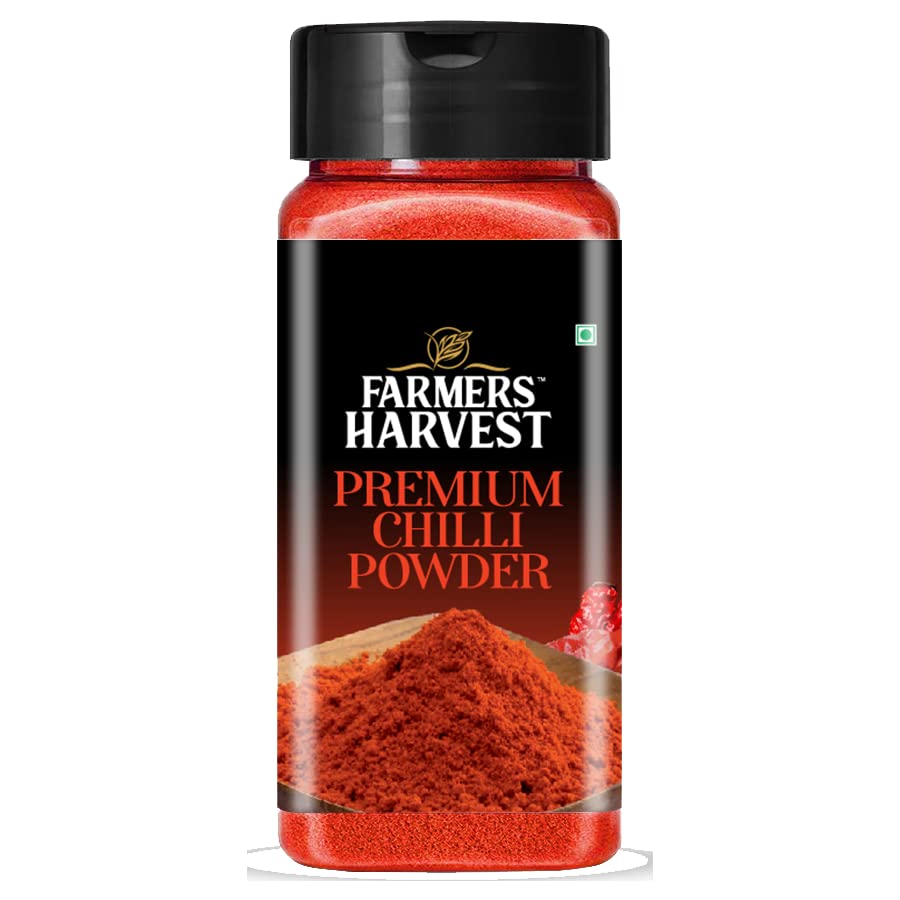 Farmers Harvest Multi Combo pack of 4 - Red Chilli Powder - 100g, Coriander Powder - 100g, Turmeric Powder - 100g and Pure Cow Ghee - 200ml Pouch