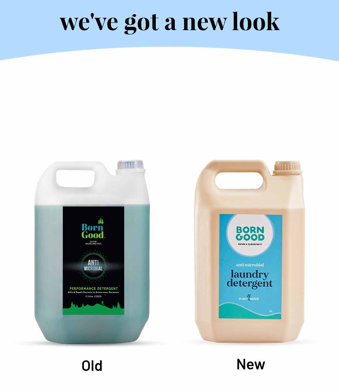 Born Good Plant-based Anti Microbial Laundry Detergent - 5 L Can