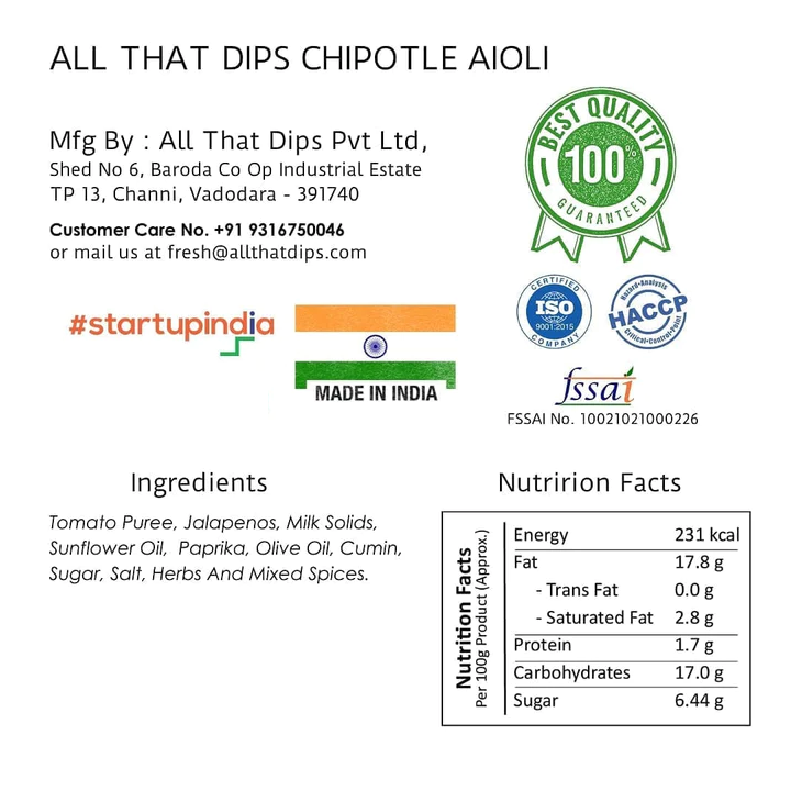 All That Dips - Chipotle Aioli