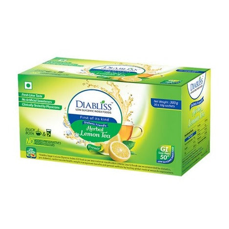 Diabliss - Herbal Lemon Tea Sachet Pack of 30