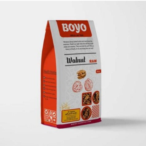 THE BOYO 100% Natural California Walnut Kernels 250g Without Shell for Morning Consumption Dry Fruit, Omega-3 Rich