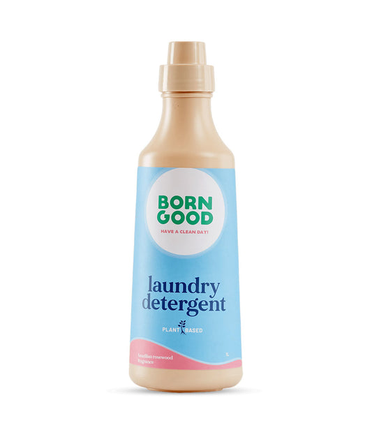 Born Good Plant-based Fragrance Laundry Detergent (Brazilian Rosewood) - 1 L Bottle