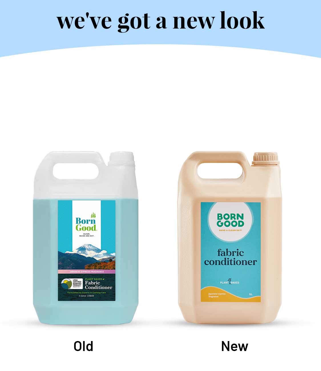 Born Good Plant-based Fabric Conditioner -  5 L Can