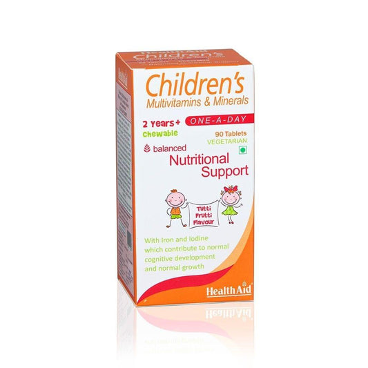 HealthAid - Children's MultiVitamins & Minerals -90 Chewable Tablets
