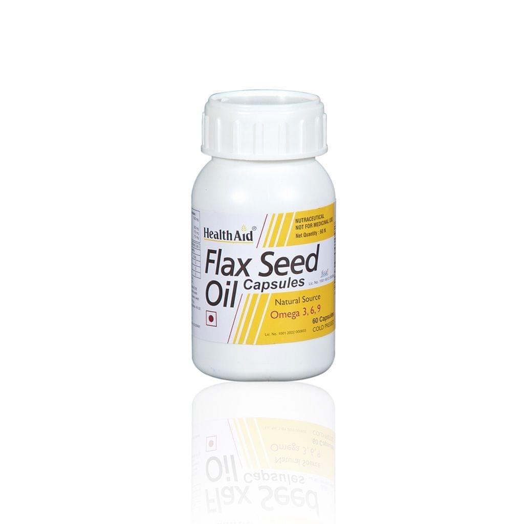 HealthAid - Flaxseed Oil 1000mg (Omega 3.6.9) -60 Capsules