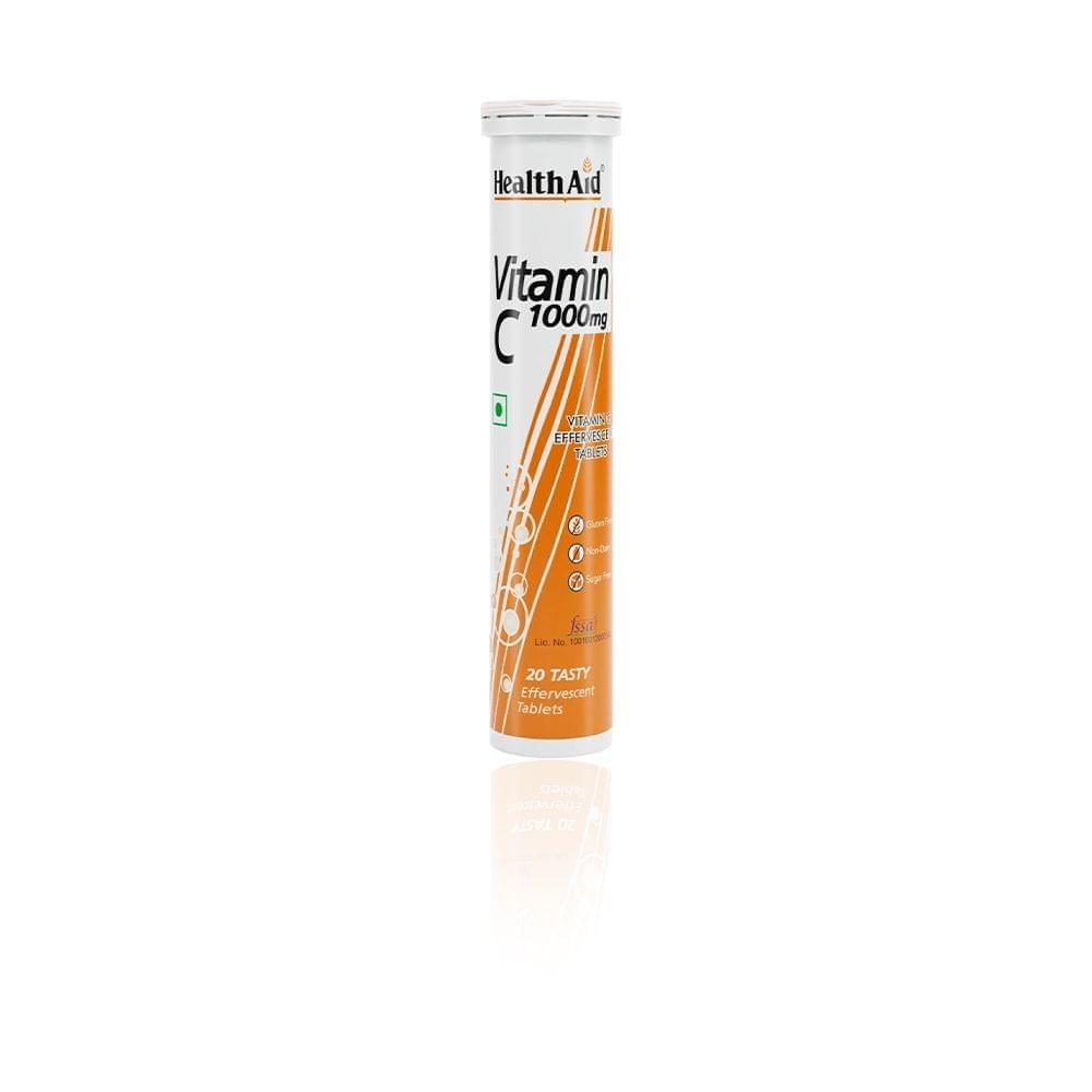 HealthAid - Vitamin C 1000mg (Orange) -20 Effervescent Tablets